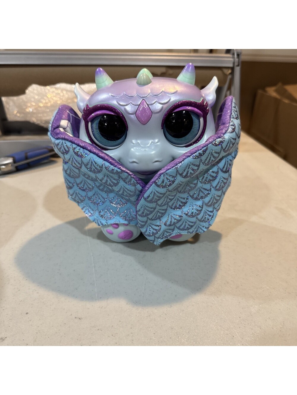 FurReal MOODWINGS Baby Dragon Interactive Pet Toy 2020 Multicolor works